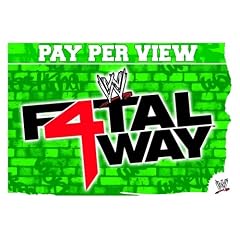 FATAL 4 WAY Pay Per View Slam Attax MAYHEM Trading Card [Spielzeug]