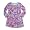 So Fun - Toddler Girls Long Sleeve Knit Dress, Light Blue, Multi (Size 3)