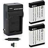 Smatree Batteries Charger Kit for Gopro Hero2 Digital Camera AHDBT-002 AHDBT-001