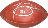 Tiki Barber Autographed Football