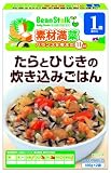 ビーンスターク (レトルトタイプ) KJ53 たらとひじきの炊き込みごはん (100g×2袋)×6個