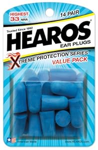 Hearos Ear Plugs Xtreme Protection, 14-Pair Foam (Pack of 3)