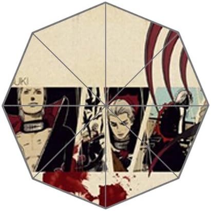 Generic Umbrella Naruto Hidan Foldable Umbrella Windproof Travel Umbrella