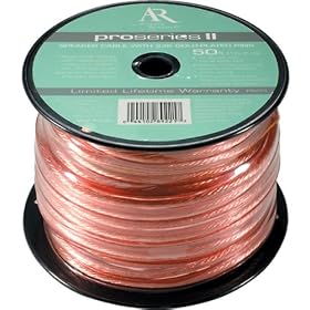 Acoustic Research PR221 Speaker Wire 12 AWG Oxy Free Copper, 50 ft spool