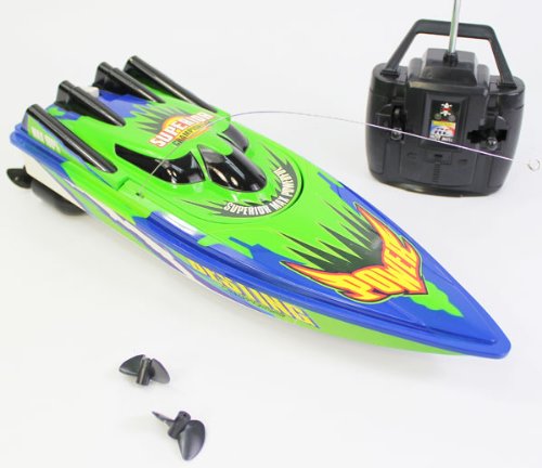 Venis Radio Remote Control Superior Championship Electric RTR RC Boat Remote Control Boat Full Function (colors May Vary)