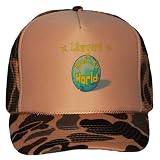 Lawyers Rock My World Adult Brown Camo Mesh Back Hat / Baseball Cap