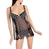 Black White Baby Doll With Matching Panty