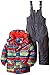 Rugged Bear Boys' Snowsuit with Striped Coat