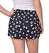 Marycrafts Women Loose Floral Boxing Hawaiian Summer Beach Shorts