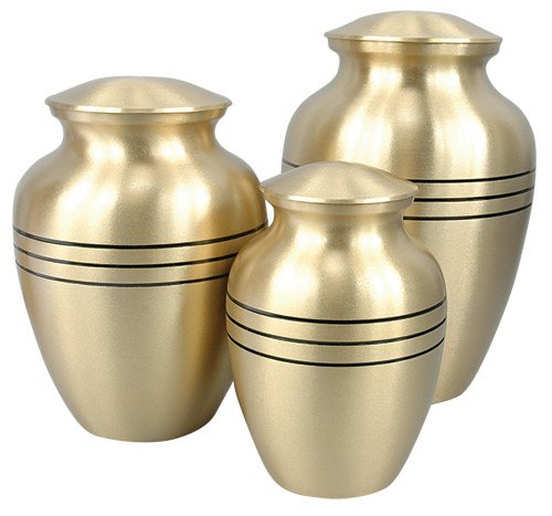 Classic Bronze Cremation Urns for Pets - Medium