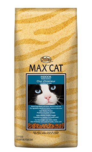 NUTRO MAX CAT Indoor Adult Dry Cat Food, Weight Control, 16 lbs.