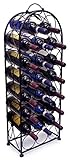 Sorbus® Wine Rack Stand Bordeaux Chateau Style - Holds 23 Bottles of Your Favorite Wine - Elegant Looking French Style Wine Rack to Compliment Any Space - No Assembly Required