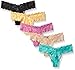 Cosabella Women's Never Say Never Cutie 5 Pack Thong Panties
