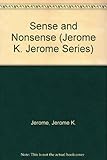 Sense and nonsense