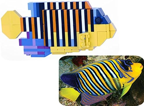 ReefScape Model Series 3: Custom LEGO Regal Angelfish (RS0315)