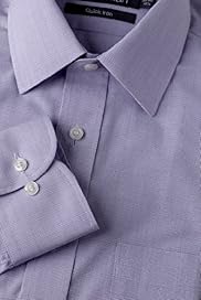 Cotton Rich Quick Iron Self Checked Shirt