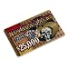 Nevada Jacks $25000 Plaque - Casino Supplies Poker Chips Casino Grade 10g Nevada Jacks Ceramic