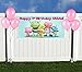 Henry Hugglemonster Personalized Custom Birthday Banner Party Backdrop Decoration