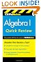 CliffsNotes Algebra I Quick Review (Cliffs Quick Review)