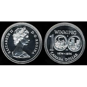 Winnipeg Manitoba Canada Silver Dollar Royal Canada Mint