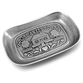 Wilton Armetale Home Sweet Home Bread Tray