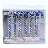 Jimmy Johnson NASCAR Candy Cane Ornament Set of 6