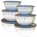 Corelle Coordinates Secret Garden Storage Bowl Set, 12-Piece