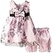 Jayne Copeland Baby Girls' Flock Overlay with Invisible Back Zipper