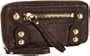 Linea Pelle Dylan Long Zip Wallet,Espresso,one size