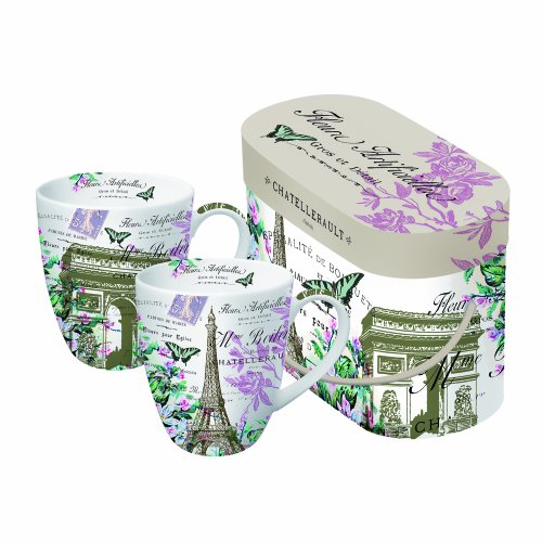 Paperproducts design 602060 gift box porcelain mugs, 14…