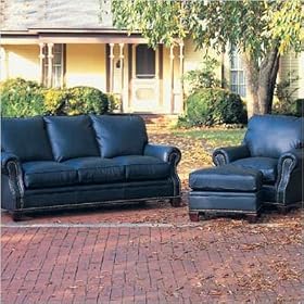 Classic Leather 8028 Series Portsmouth 4 pc. Leather Living Room Set