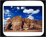 Decorated Mouse Pad with nobody, remote, daylight, boundary, day, property, sunny, United States of America, New Mexico, outside, fence, North America, arid, barrier, bluff, USA, outdoors, sky, desert, cliff, daytime, rugged, corral, U.S.A., ranch, landscape, hot
