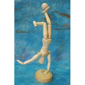 Magnetic Wood Manikin (7-3/4 Inches Tall)