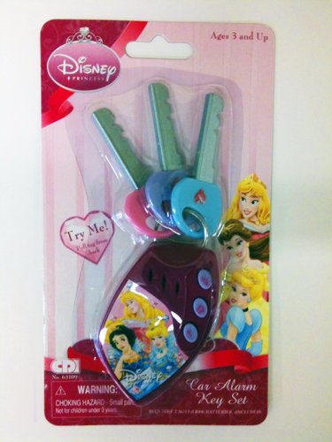 Disney Car Alarm Key Set - Disney Princess