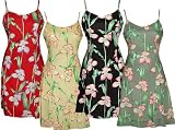 Princess Seam Tailored Fit Sun Dress - Orchid Panel Form Fitting A-Line Hawaiian Aloha Style 170 Sun Dress - Mini Style