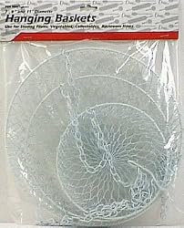 BASKET HANG 7-9-11" WHT