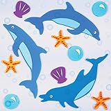 GelGems Swimming Dolphins Large Bag Gel Clings