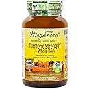 MegaFood - Turmeric Strength for Whole Body, Supports Healthy Aging, 60 Tablets (Premium Packaging)