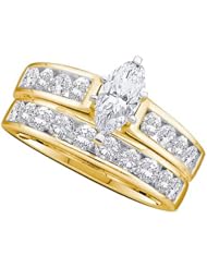 2.00CT-DIA 0.50CT-CMQ BRIDAL SET