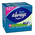 Always Maxi with Wings- Unscented -Super (90 Count)