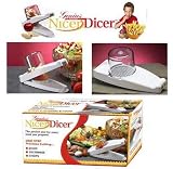 Genius Ultimate Nicer Dicer w/ 3 Chopping Blades (Assorted Colors)