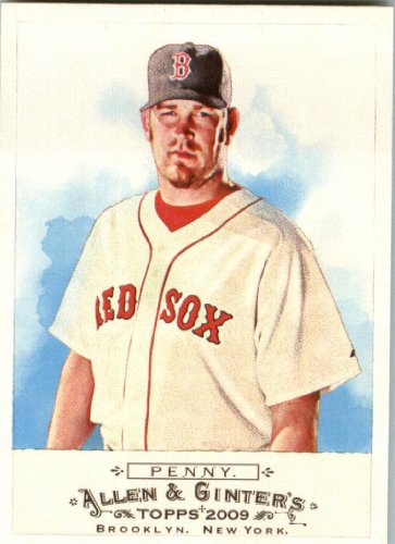 2009 Topps Allen and Ginter Mini #88 Brad Penny - Boston Red Sox (Baseball Cards)