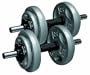 Apex 40-Pound Cast Iron Dumbbell Set