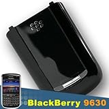 NEW BLACKBERRY OEM 9630 BLACK BATTERY DOOR Bold 9650