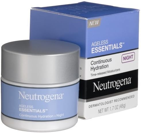 Neutrogena Ageless Essentials Continuous Hydration, Night, 1.7 Ounce