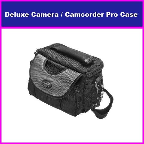 Deluxe Digital Camera/Camcorder Case for The Fuji Finepix Fujifilm HS10, S9100, S9500, S9000, S700, S5700, S6100, S9500 S9100, S1800, S2550HD