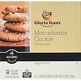 Gloria Jean's Macadamia Cookie Flavored Coffee - 18 K-cups for Keurig Brewer