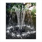 Kasco Energy Efficient Fountain with 5 Fountain Nozzles