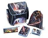 Undercover SW12825 - Scooli Schulranzen Set Campus, Star Wars, 5-teilig