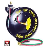 Neiko Tools, 1/4-Inch x 50-Ft Welding Hose with Reel
